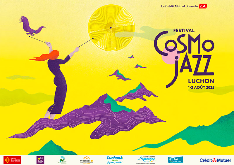Affiche CosmoJazz Luchon